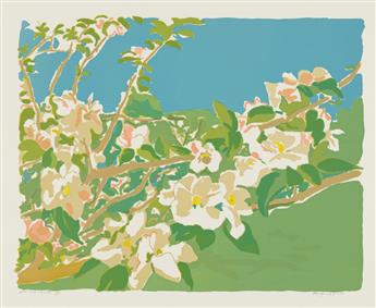 FAIRFIELD PORTER Apple Blossoms I-III.